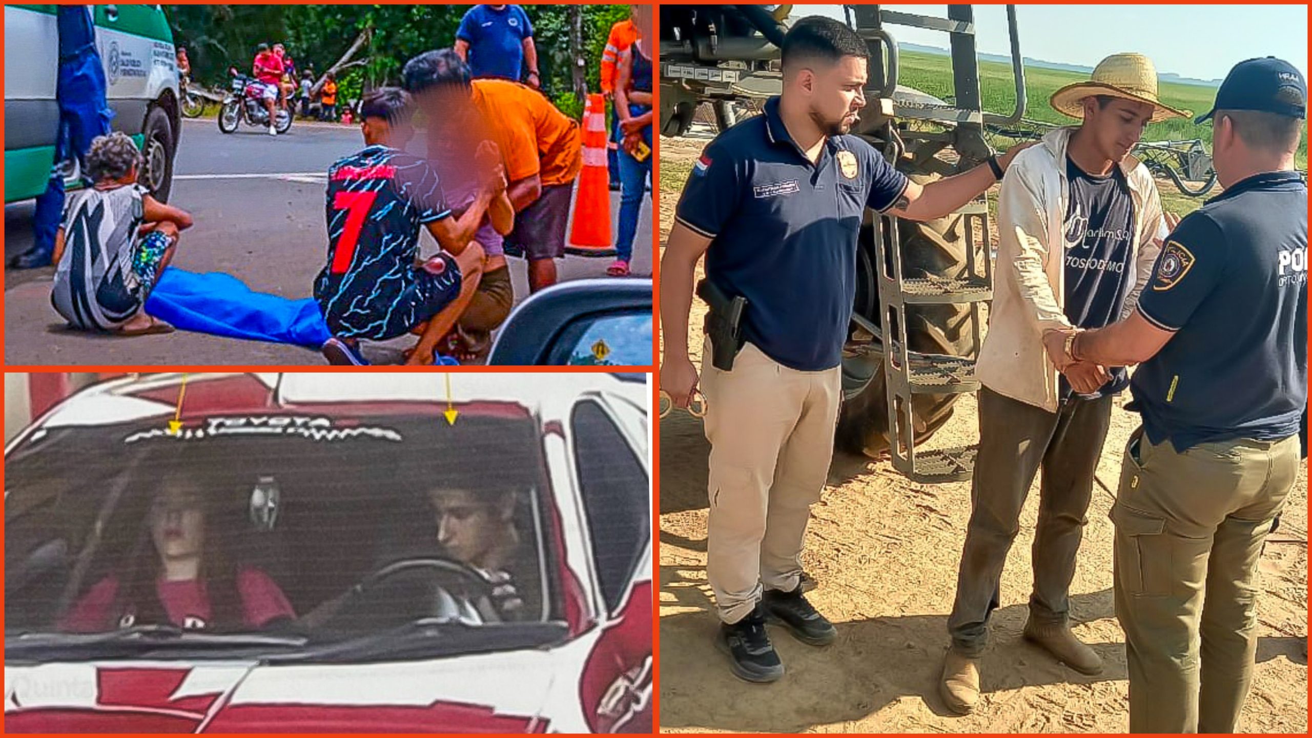 Detienen en Caazapá a conductor que se dio a la fuga tras atropellar a ...