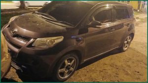 Automóvil utilizado por delincuentes fue hurtado el pasado 11 de Agosto en la ciudad de Ñemby 