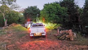 En este lugar se incautó el biciclo, en el Barrio Inmaculada Concepción de Caaguazú