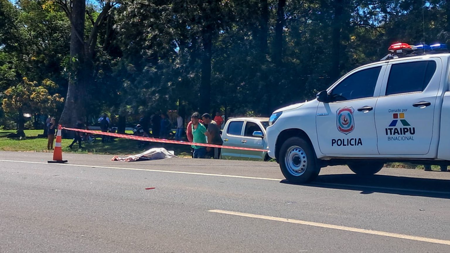 Peatón falleció atropellada al intentar cruzar la ruta en Caaguazú – CND